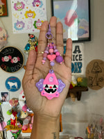 Sally Pumpkin Clown Bag Charm