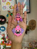 Sally Pumpkin Clown Bag Charm