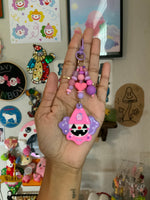 Sally Pumpkin Clown Bag Charm