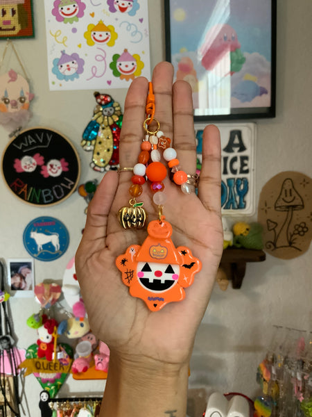 Great Pumpkin Clown Bag Charm