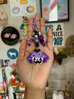 Haunted Mansion Pumpkin Clown Bag Charm