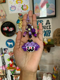 Haunted Mansion Pumpkin Clown Bag Charm