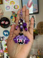 Haunted Mansion Pumpkin Clown Bag Charm