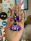 Haunted Mansion Pumpkin Clown Bag Charm