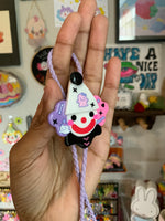 Pastel Ghost Pumpkin Clown Bolo