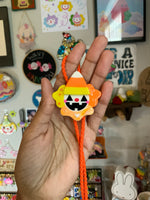 Candy Corn Pumpkin Clown Bolo