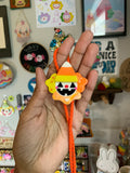 Candy Corn Pumpkin Clown Bolo