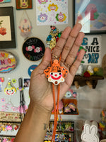 Haunted House Pumpkin Clown Bolo