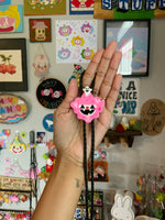 Pink Ghost Pumpkin Clown Bolo