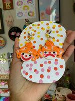 Ghost House Pumpkin Clowns