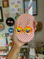 Candy Corn Pumpkin Clowns