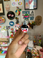 Mini Gloom Clown Jester Pin