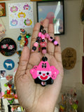The Middle Clown Bag Charm