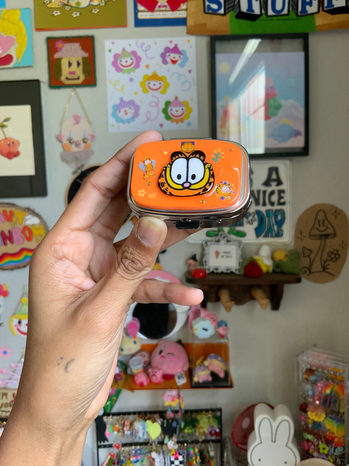 Angel Garf Pill Case