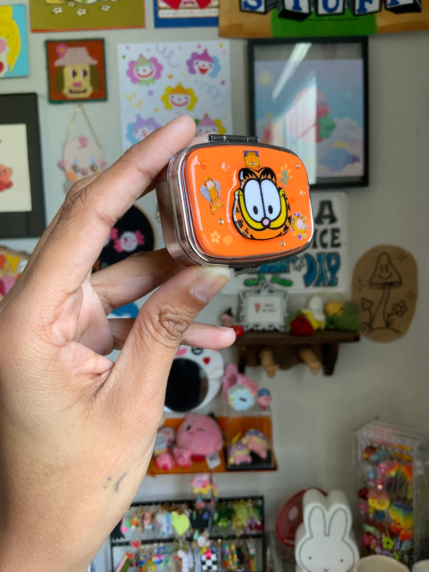 Angel Garf Pill Case