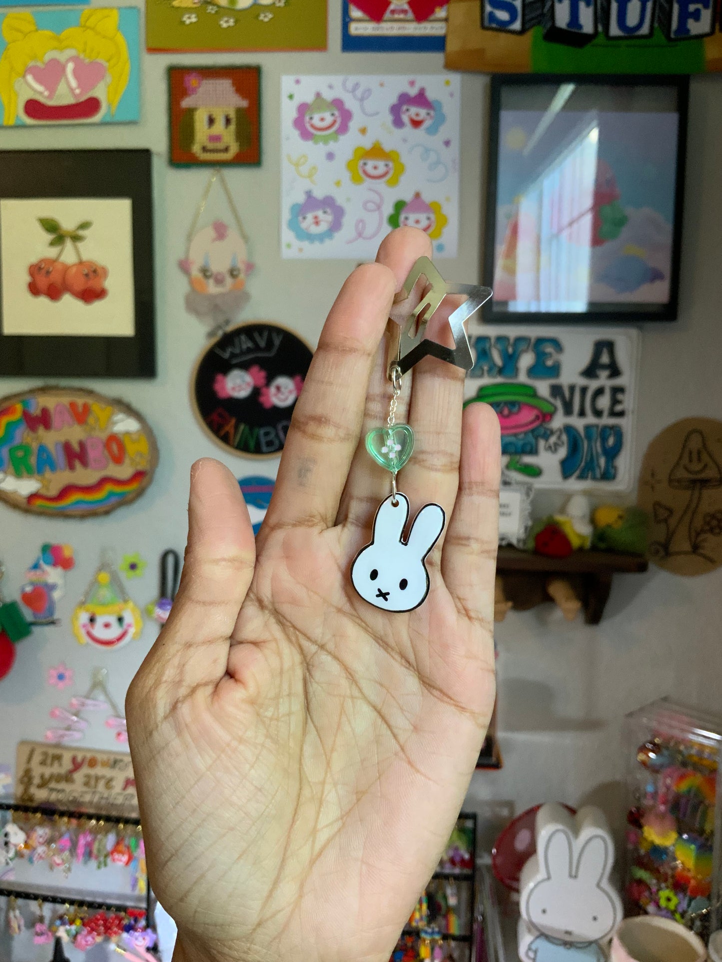 Love Miffy Hairclip