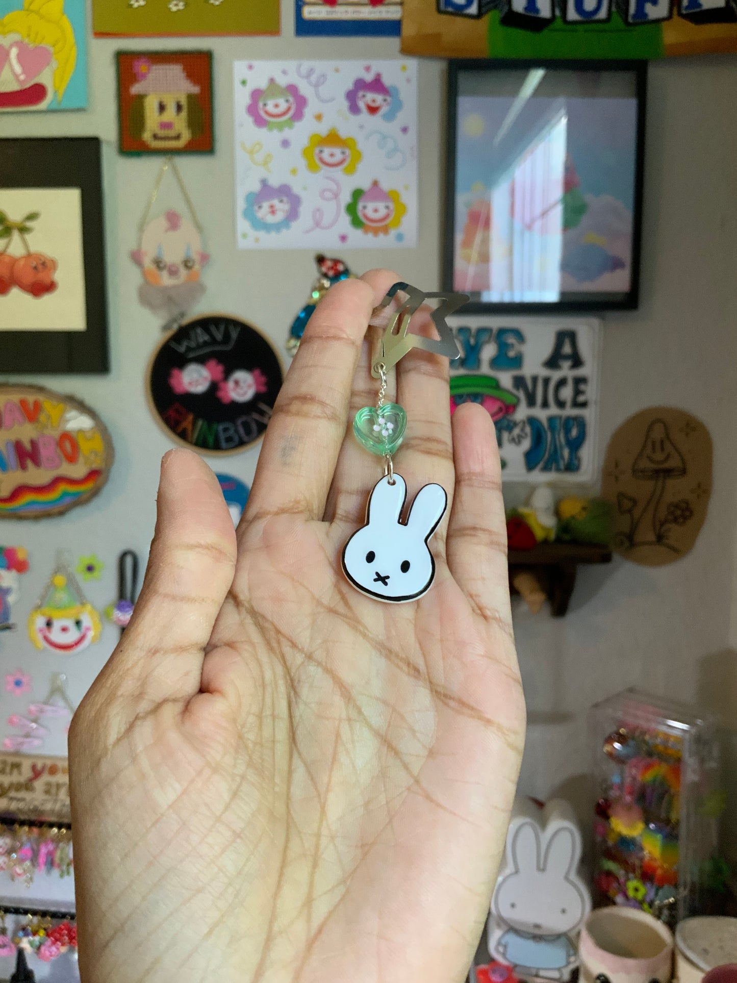 Love Miffy Hairclip