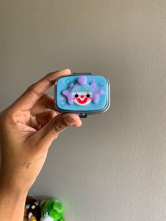 Violet Sky Pill Case