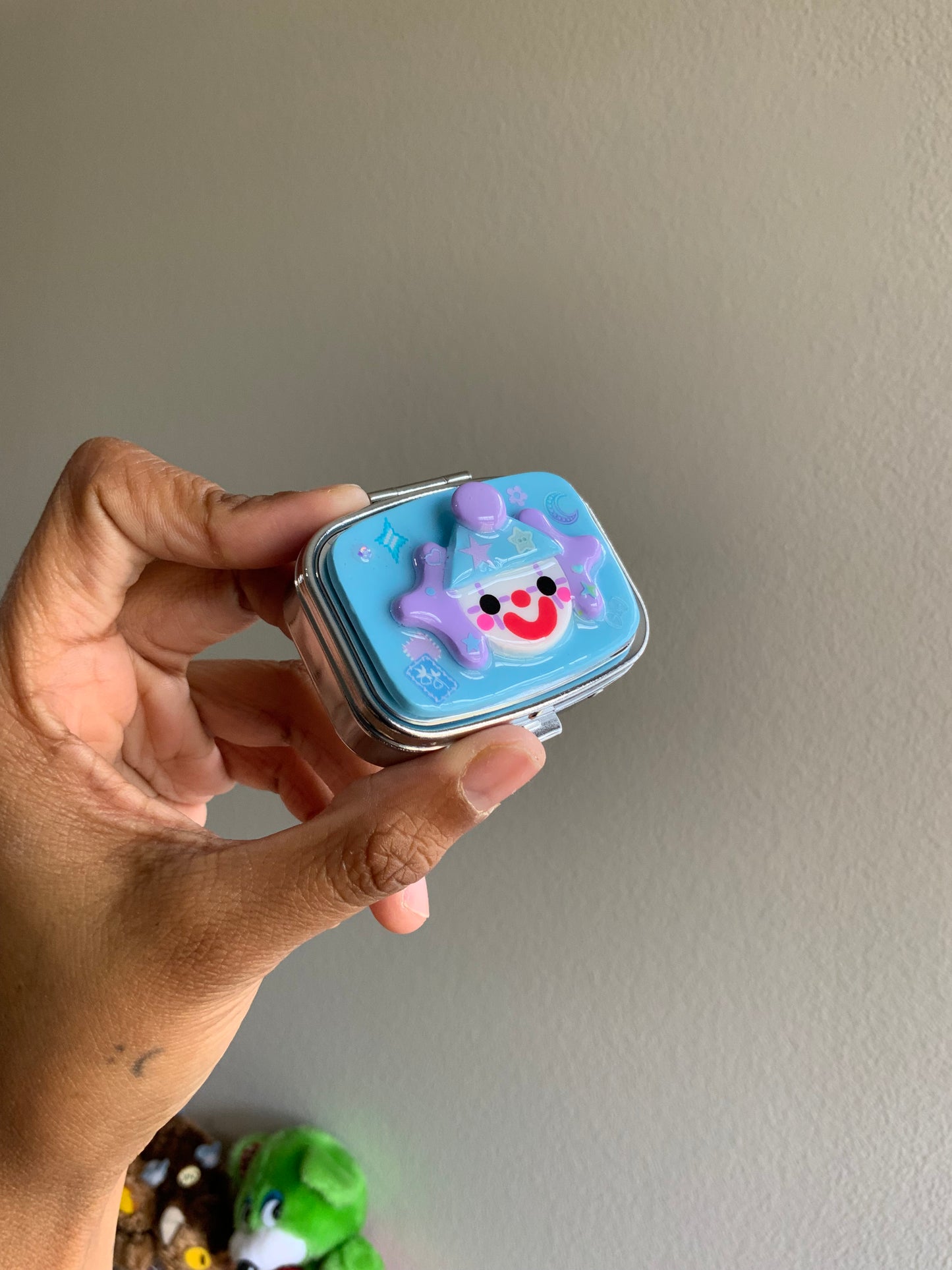 Violet Sky Pill Case