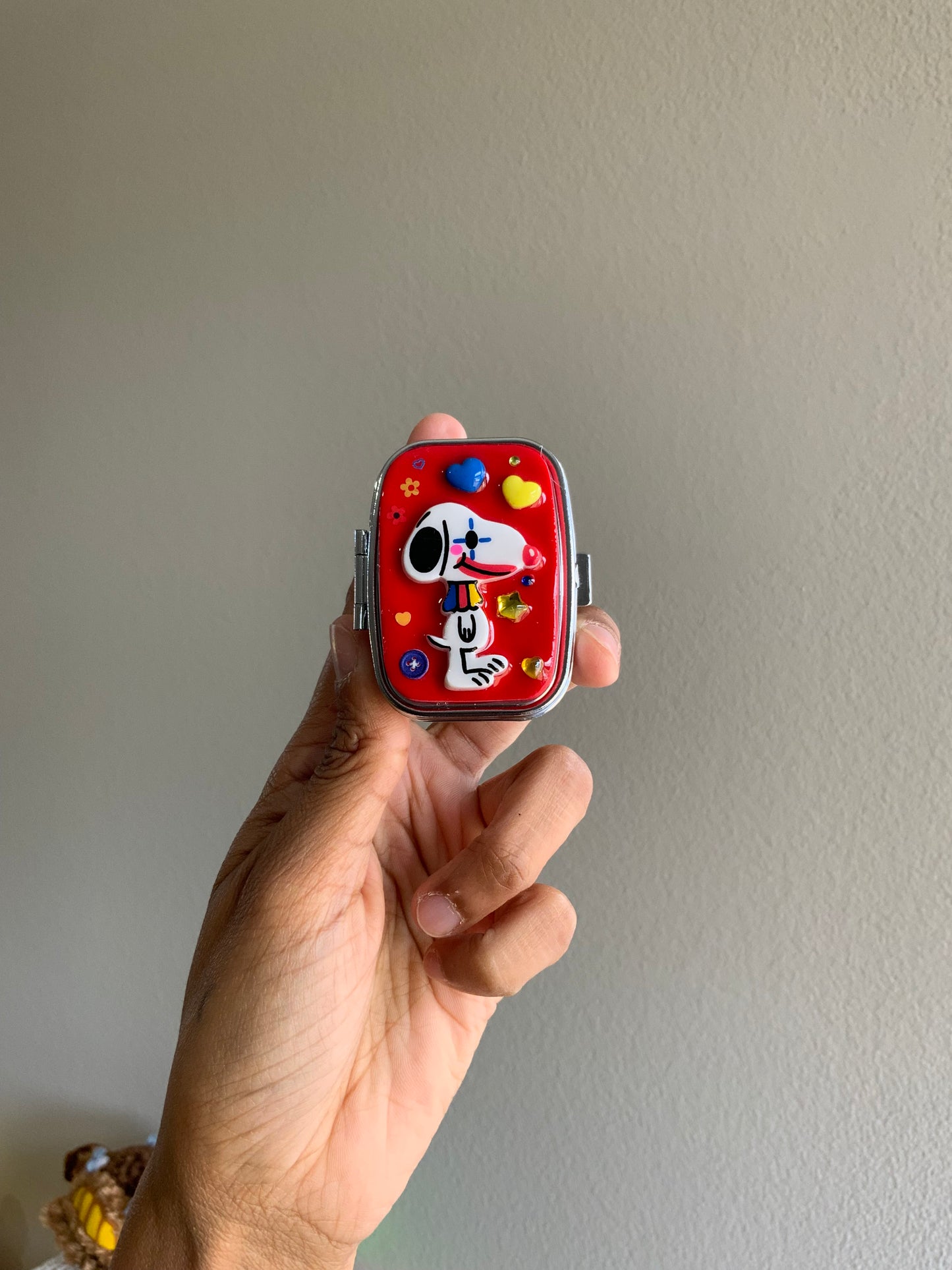 Primary Snoopy Pill Case