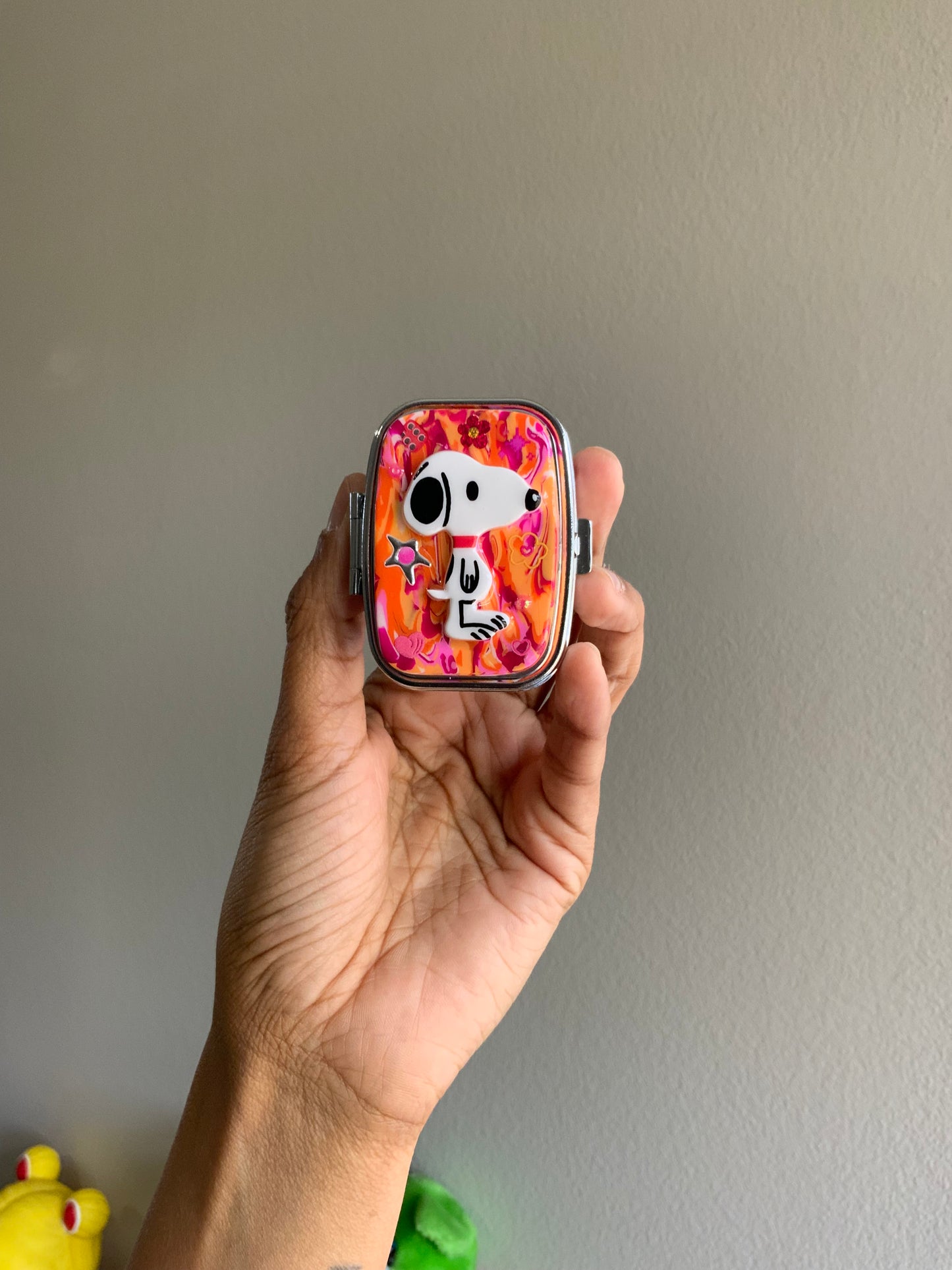 Sapphic Snoopy Pill Case