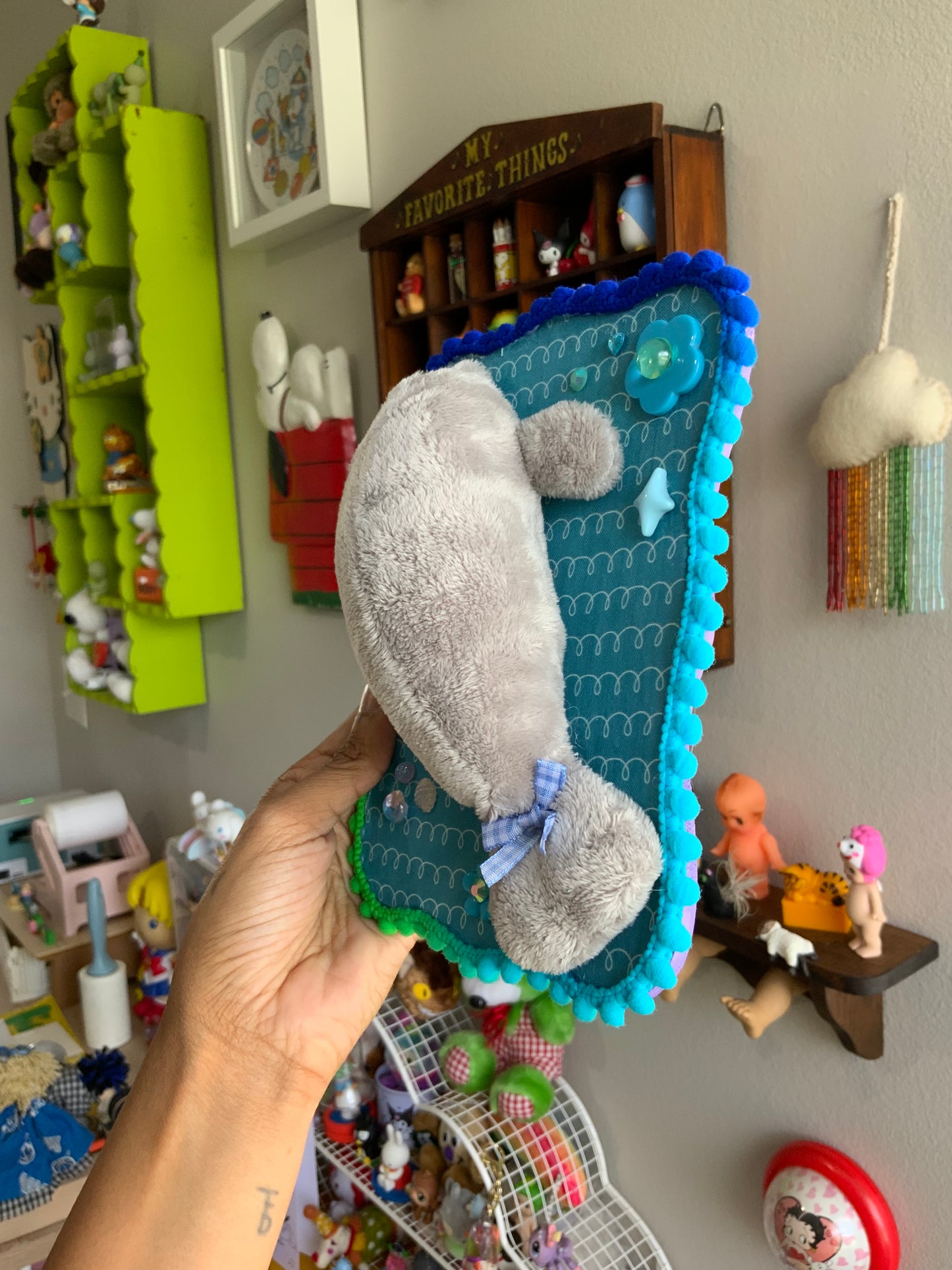 Manatee Plushie Taxidermy
