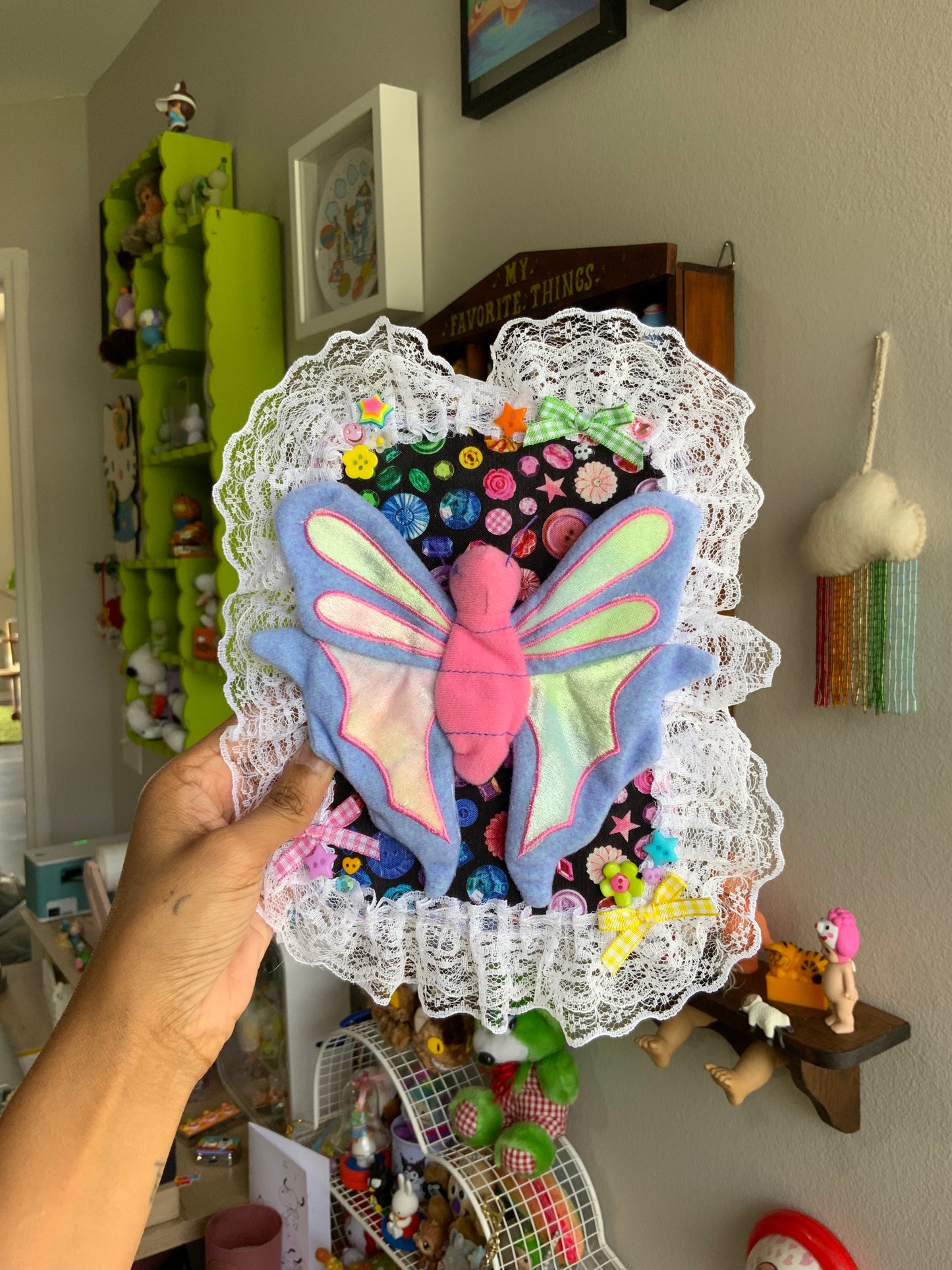 Baby Butterfly Plushie Taxidermy