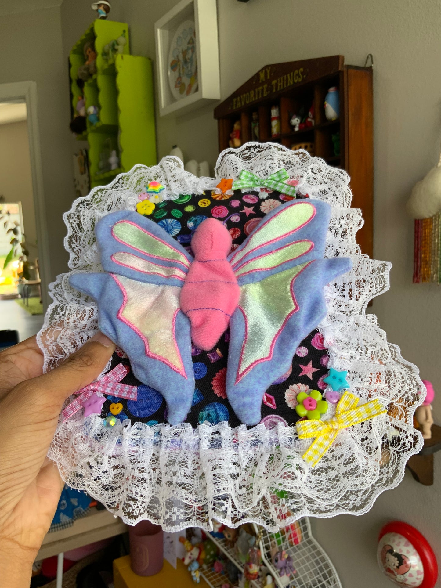 Baby Butterfly Plushie Taxidermy