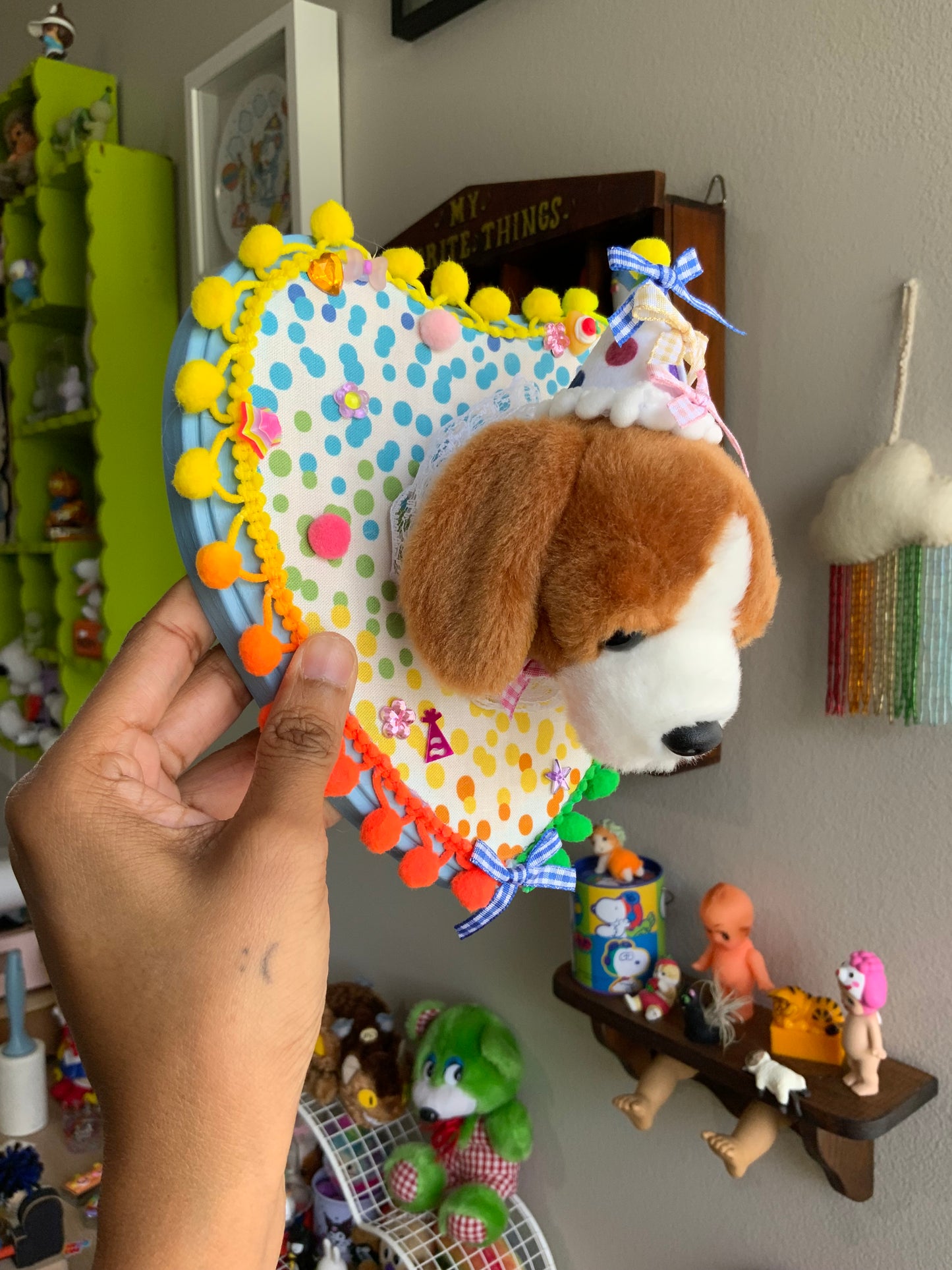Puppy Plushie Taxidermy