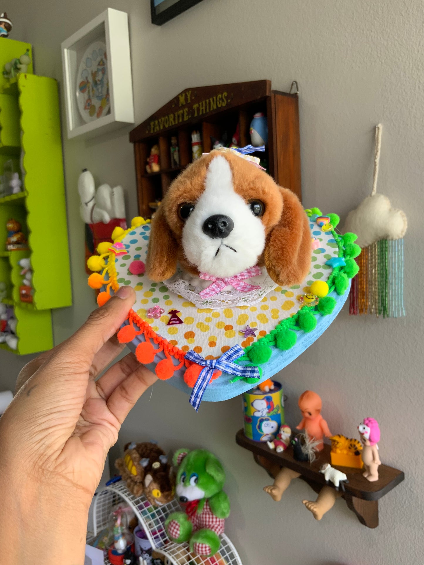 Puppy Plushie Taxidermy