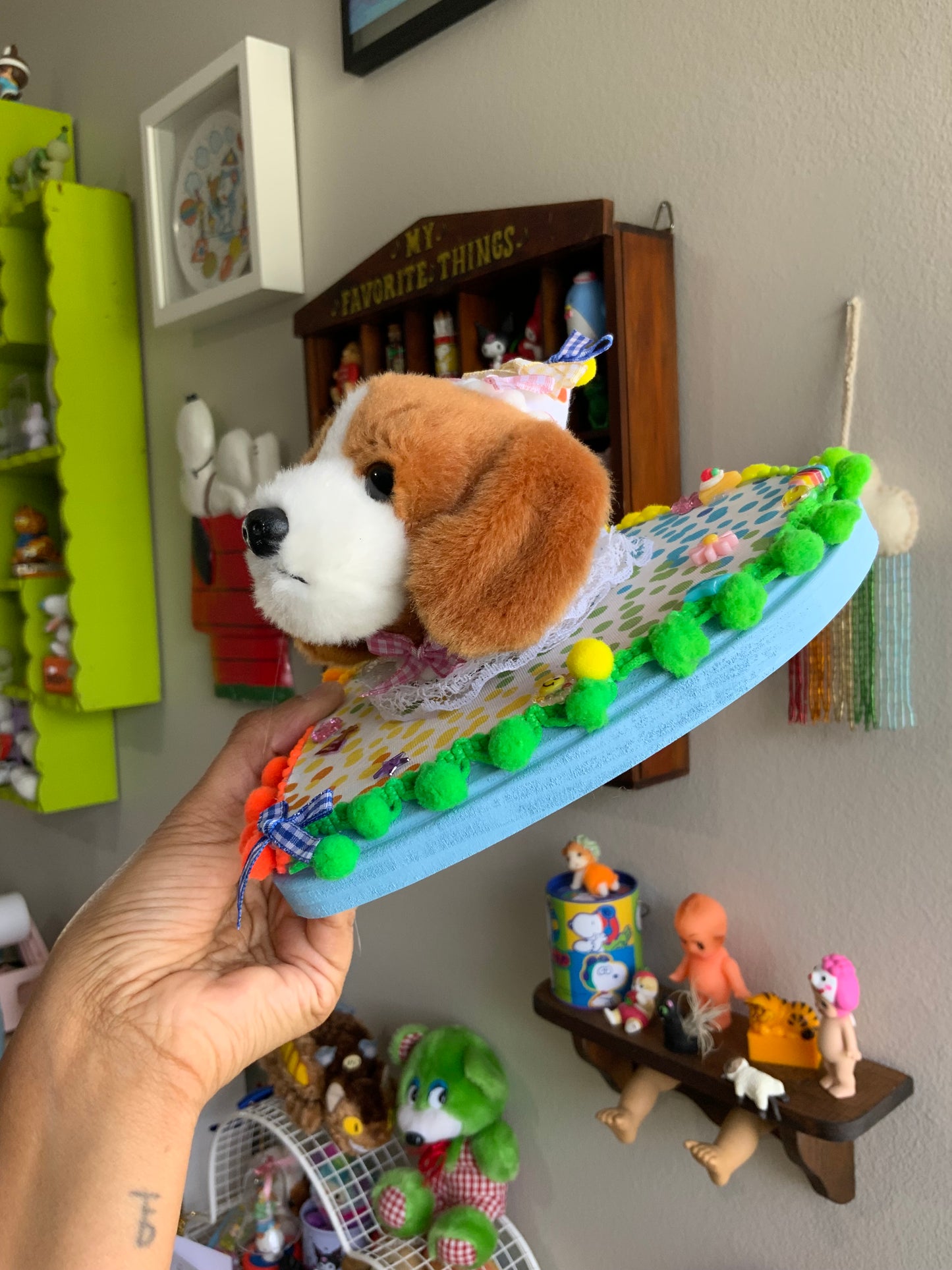 Puppy Plushie Taxidermy