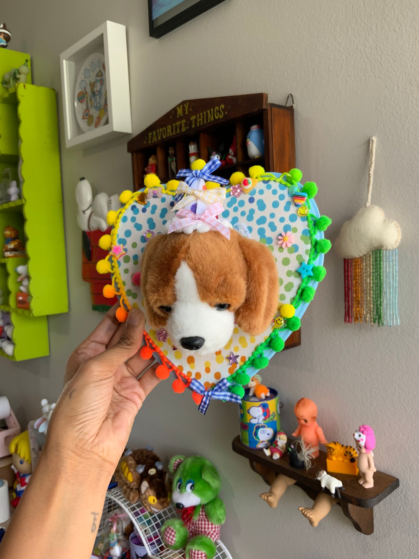 Puppy Plushie Taxidermy