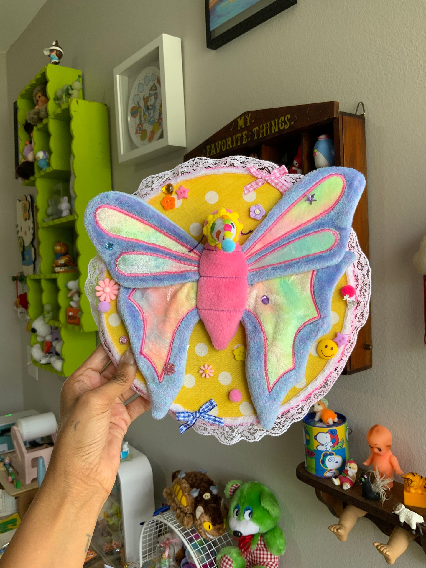 Big Party Butterfly Plushie Taxidermy