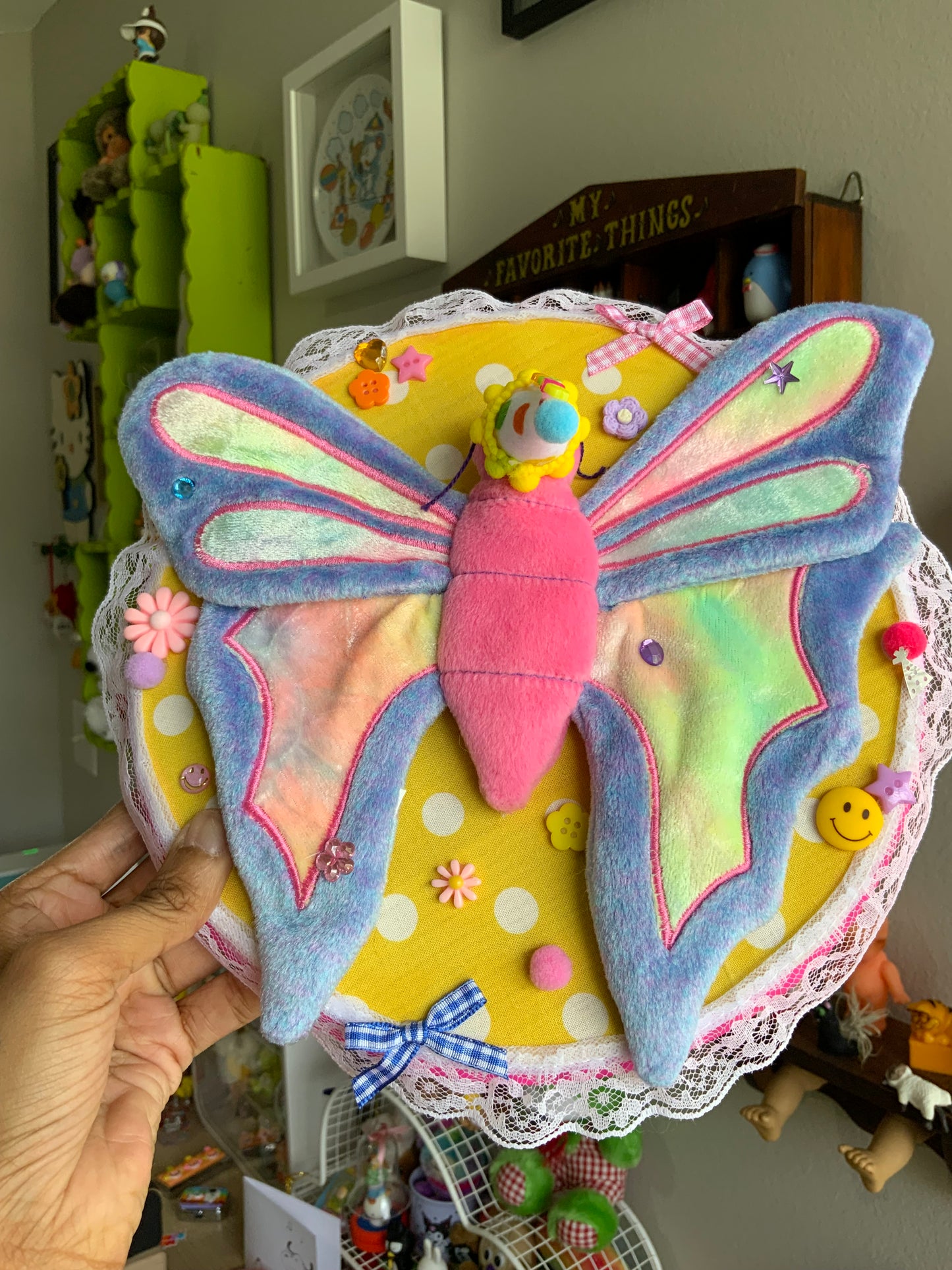 Big Party Butterfly Plushie Taxidermy