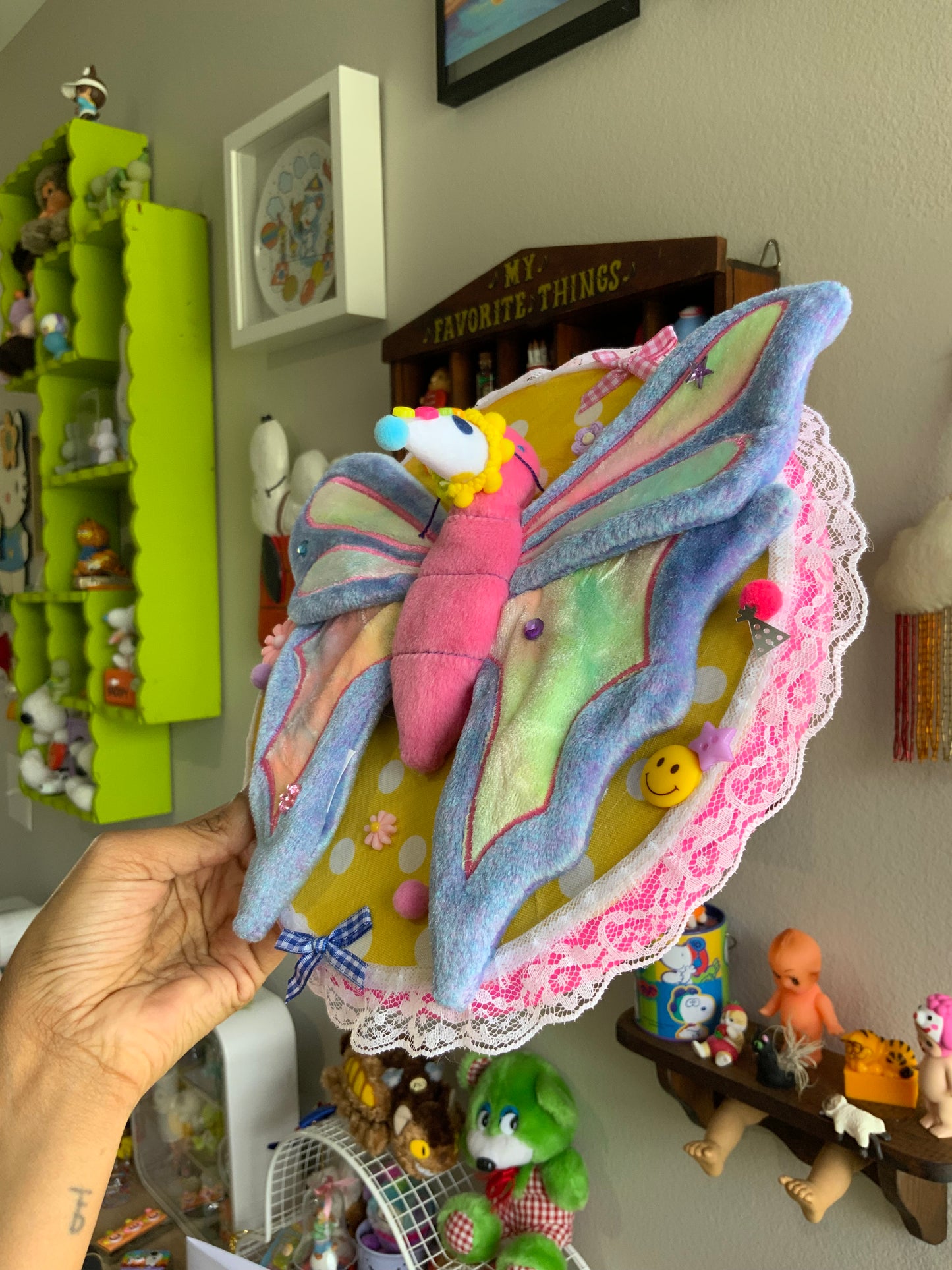 Big Party Butterfly Plushie Taxidermy