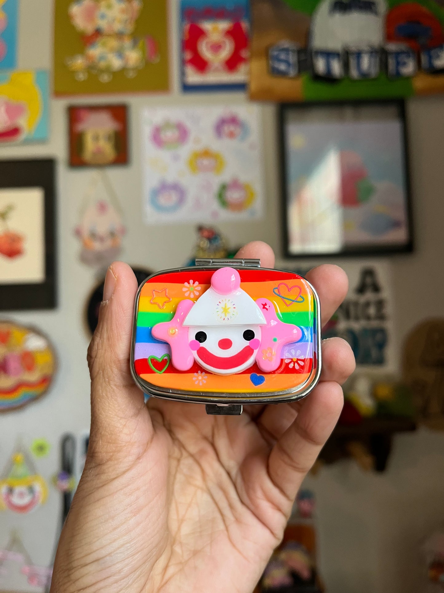 Clown Town Pill Case