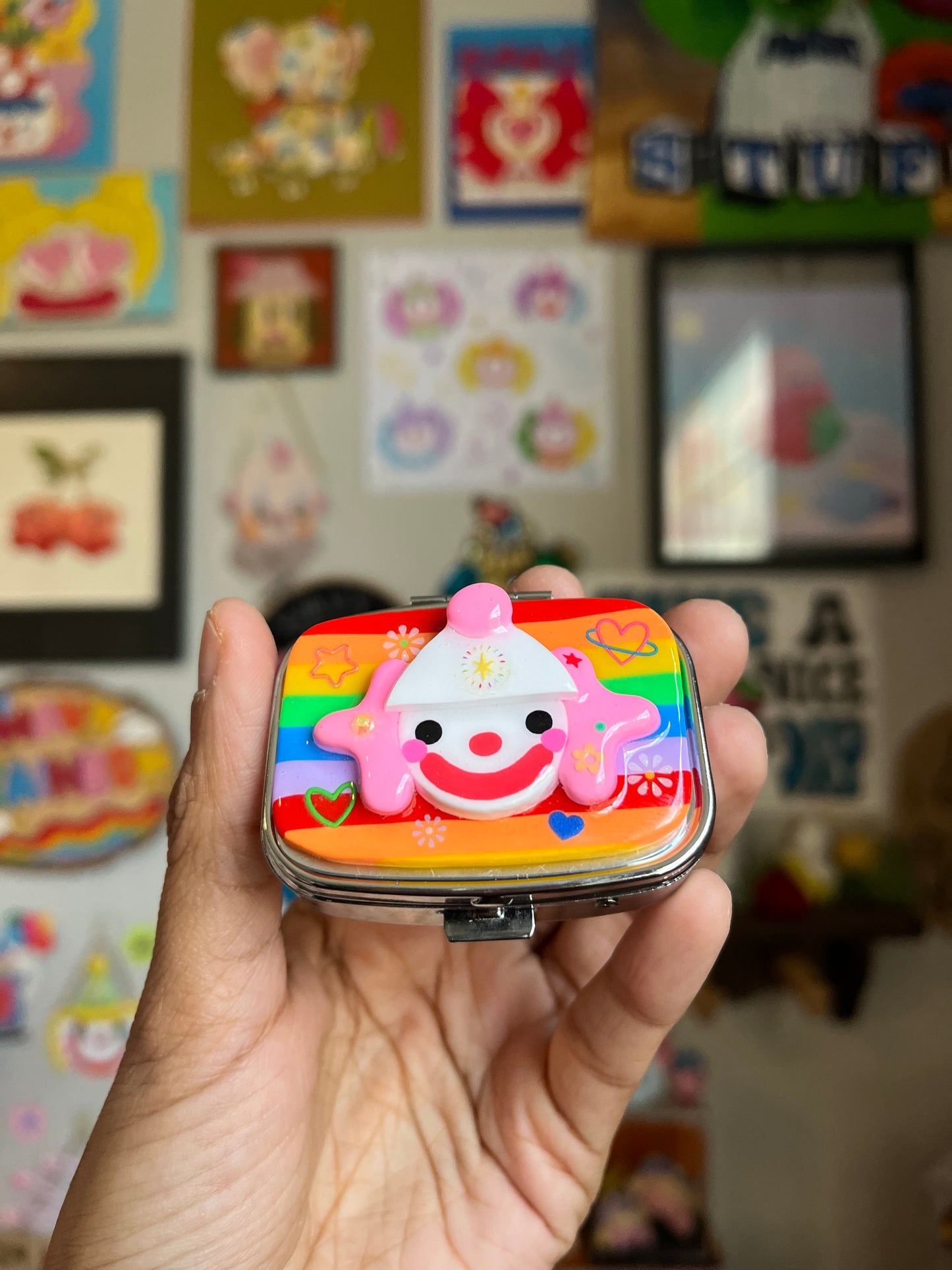 Clown Town Pill Case