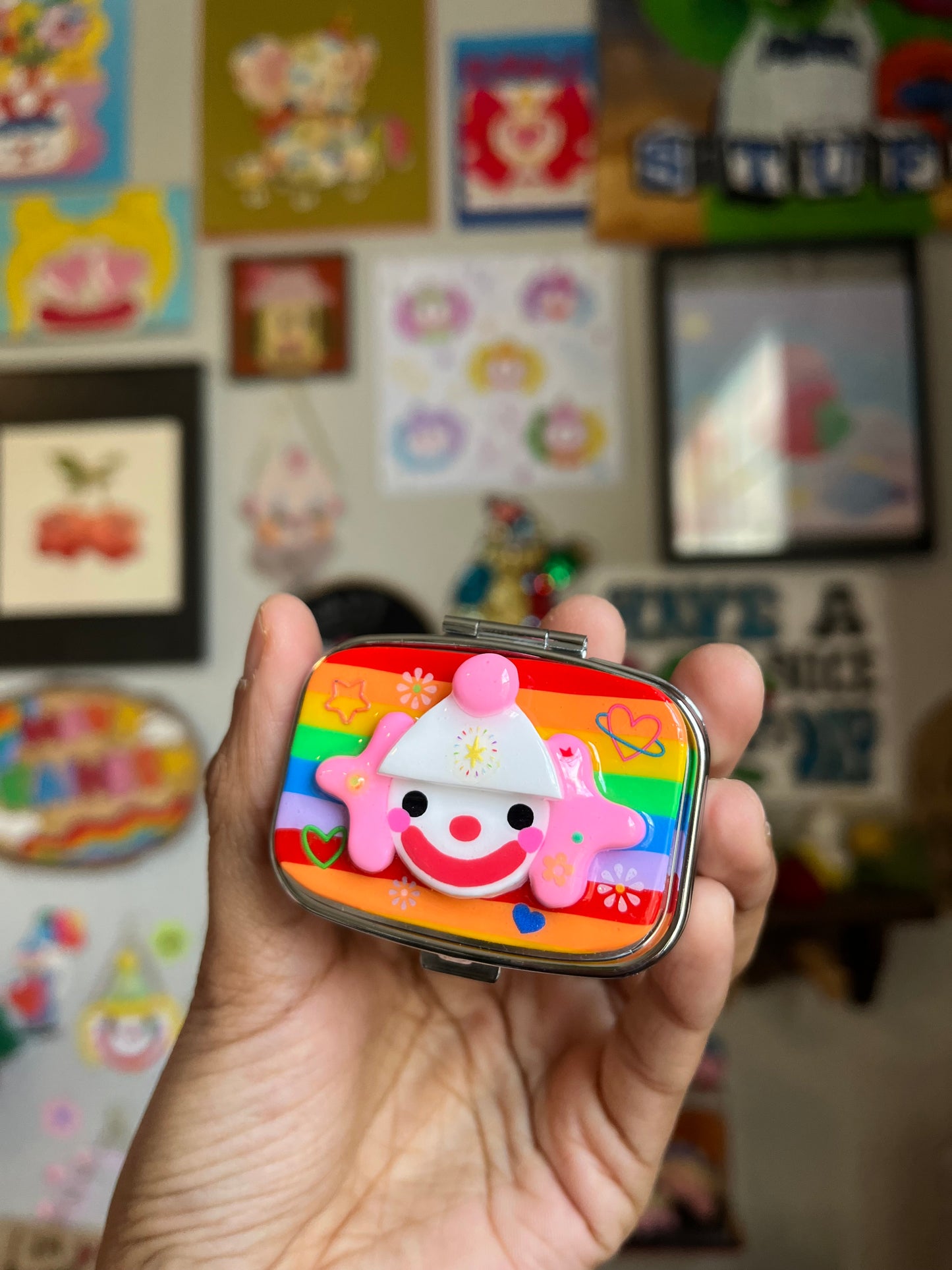 Clown Town Pill Case