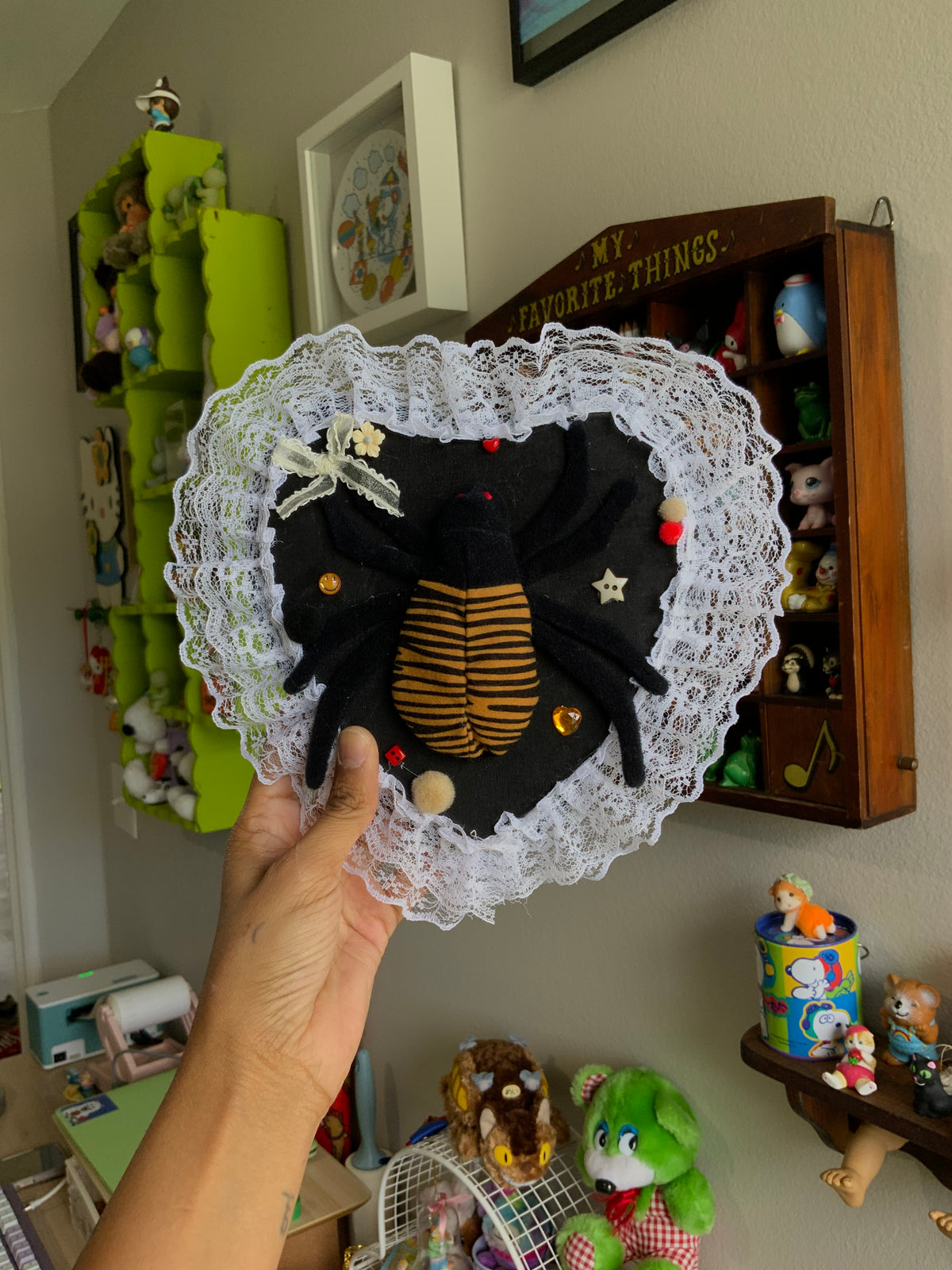 Spider Plushie Taxidermy