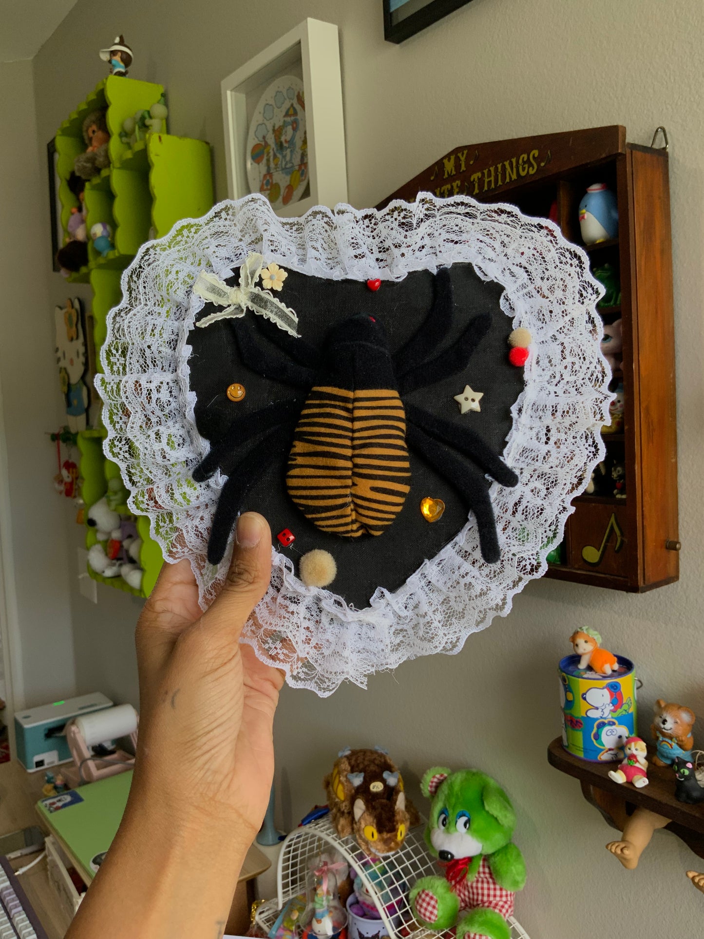 Spider Plushie Taxidermy