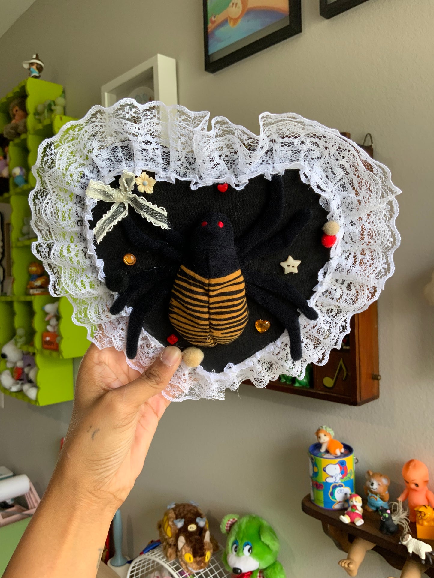 Spider Plushie Taxidermy