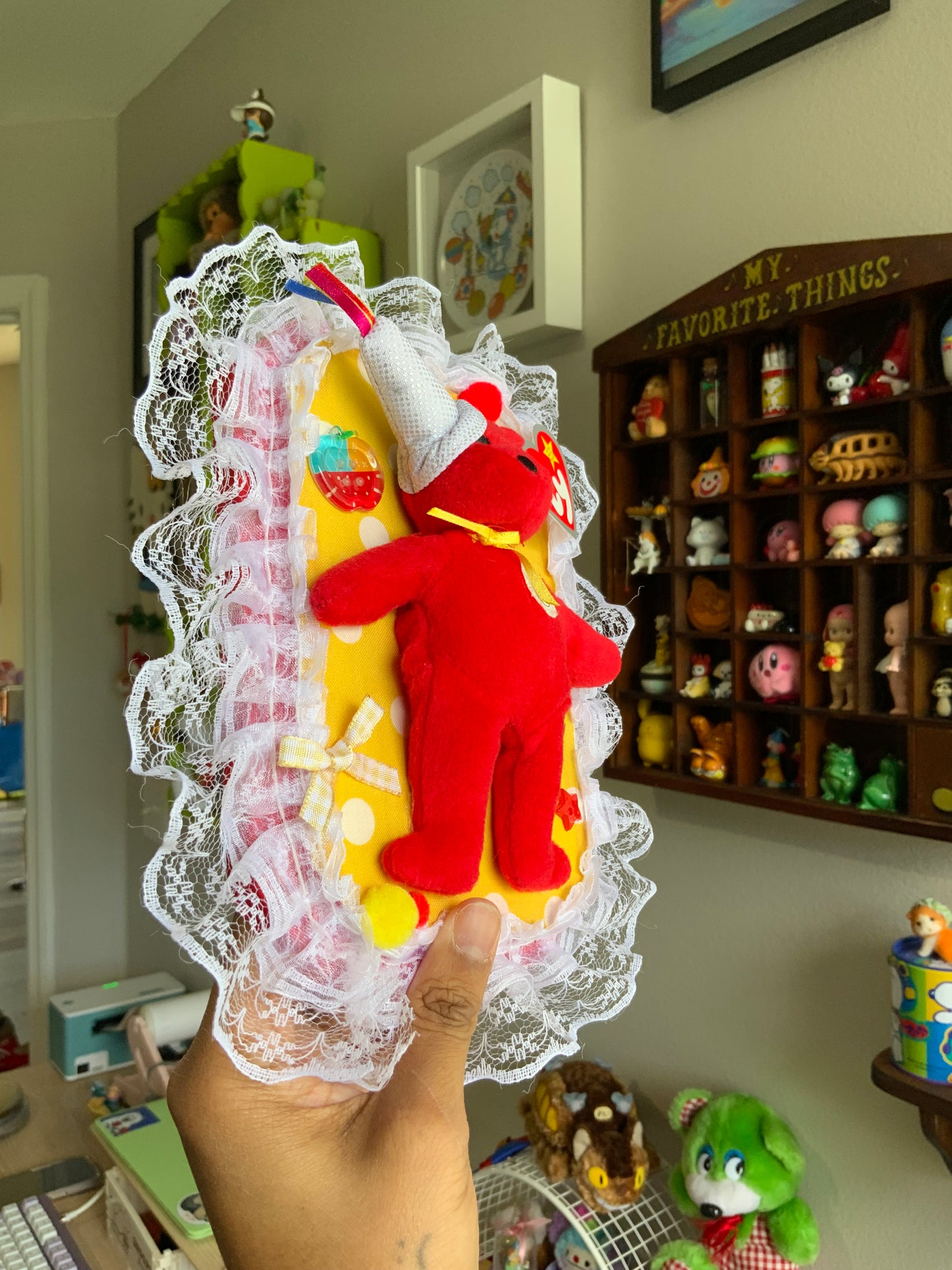 Mickey D’s Bear Plushie Taxidermy