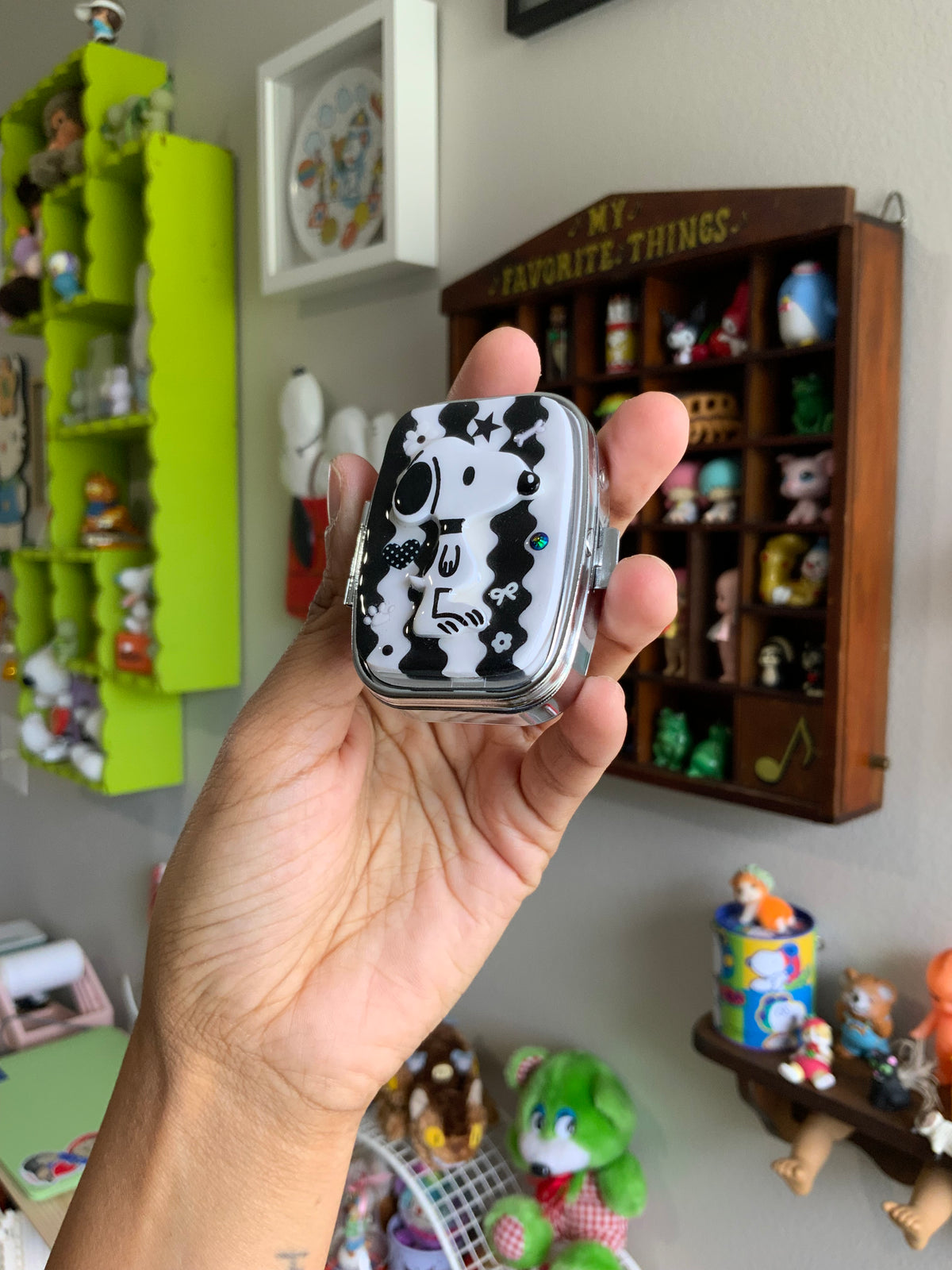 Midnight Snoopy Pill Case