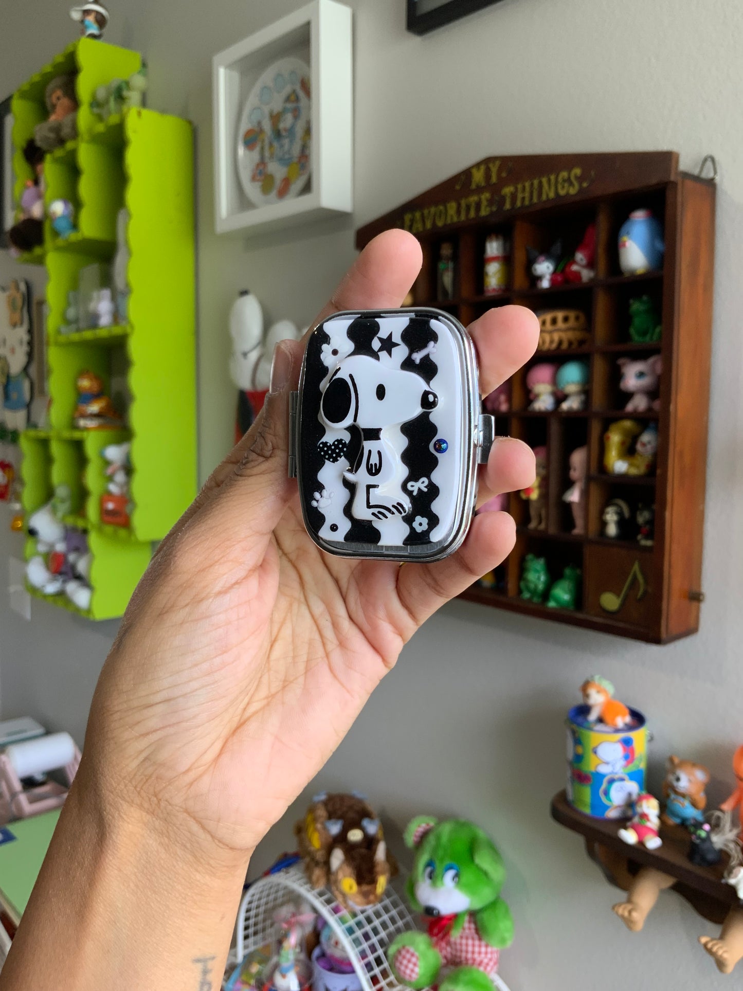 Midnight Snoopy Pill Case