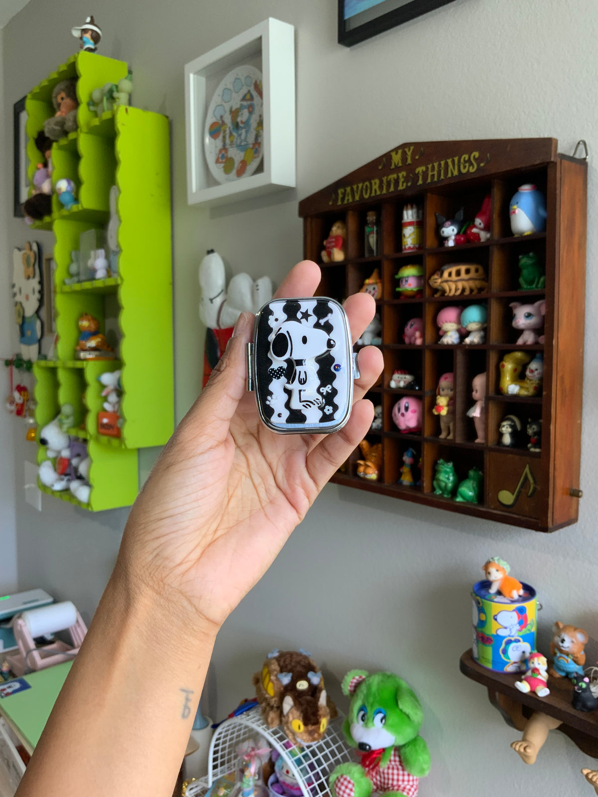 Midnight Snoopy Pill Case