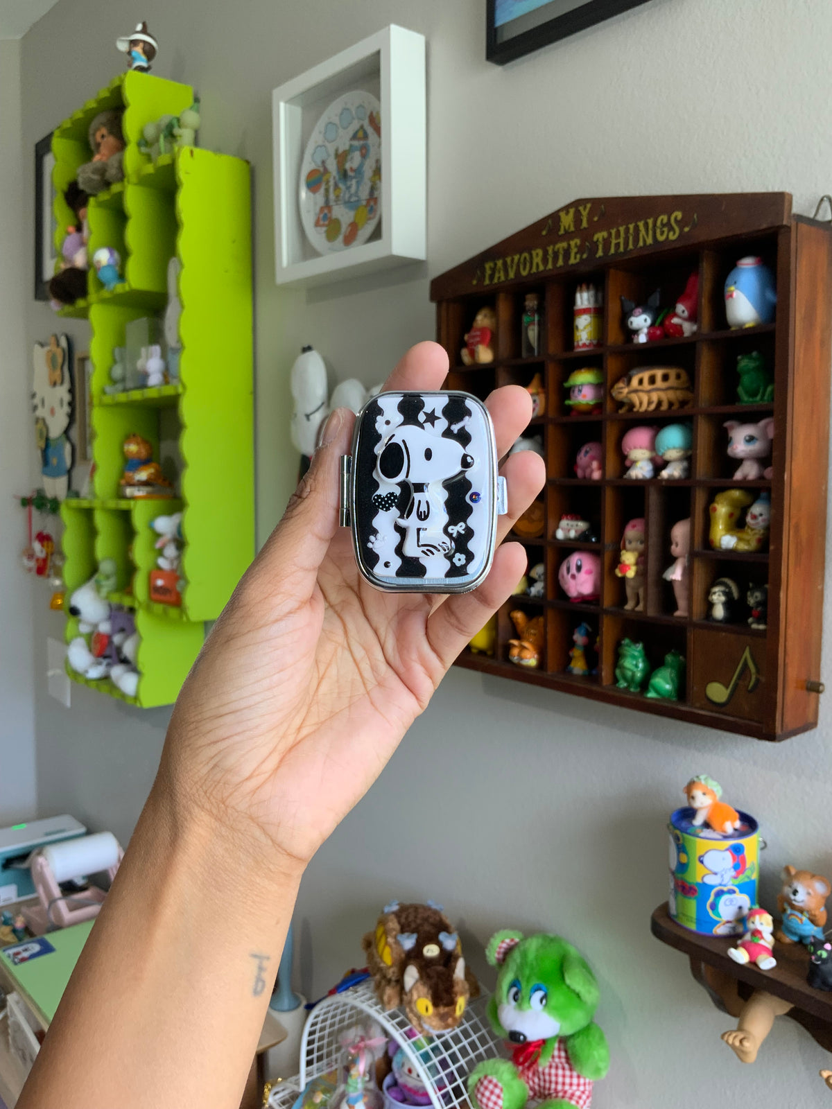 Midnight Snoopy Pill Case