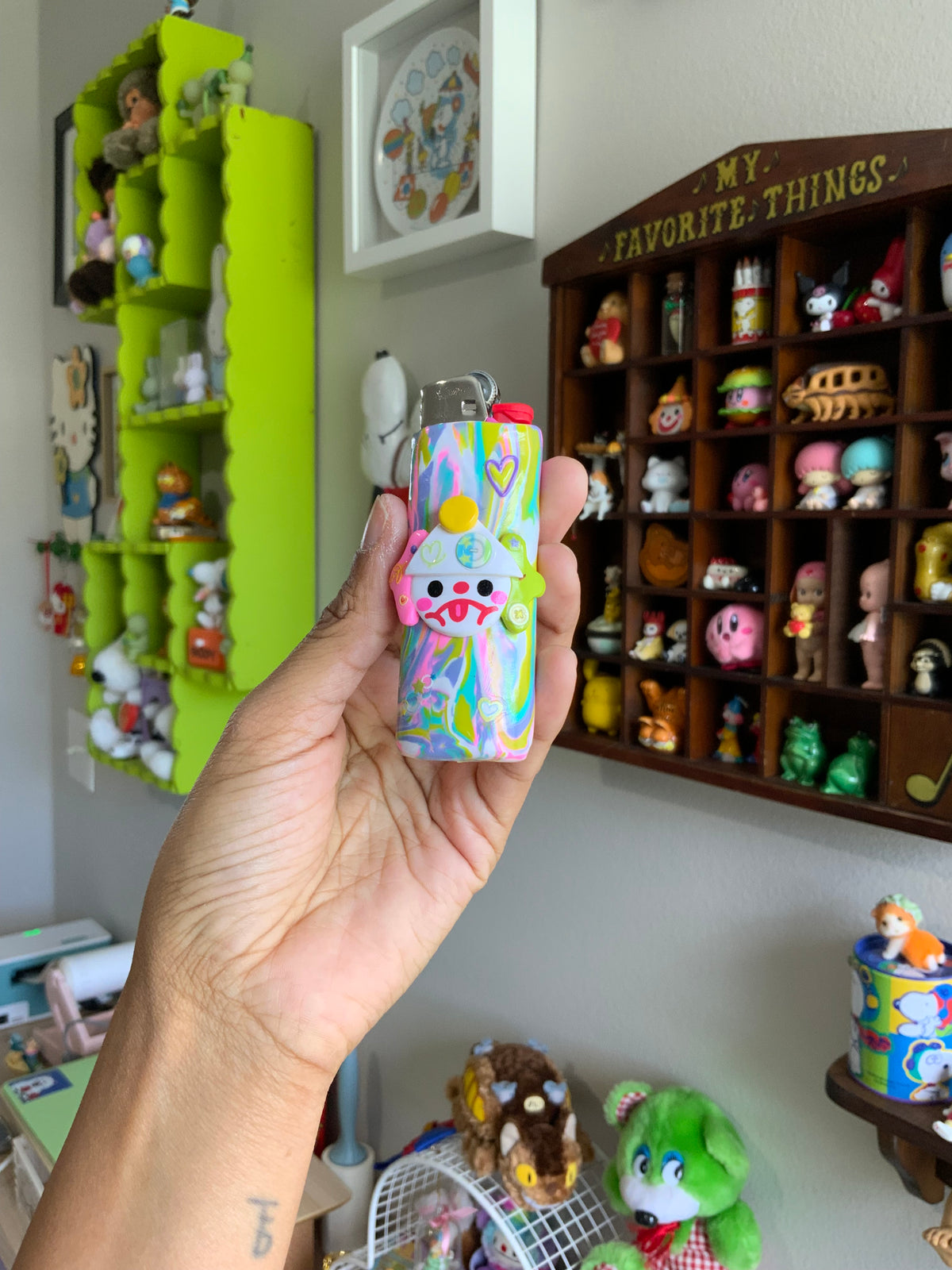 Raven Clown Lighter Case w/ Lighter