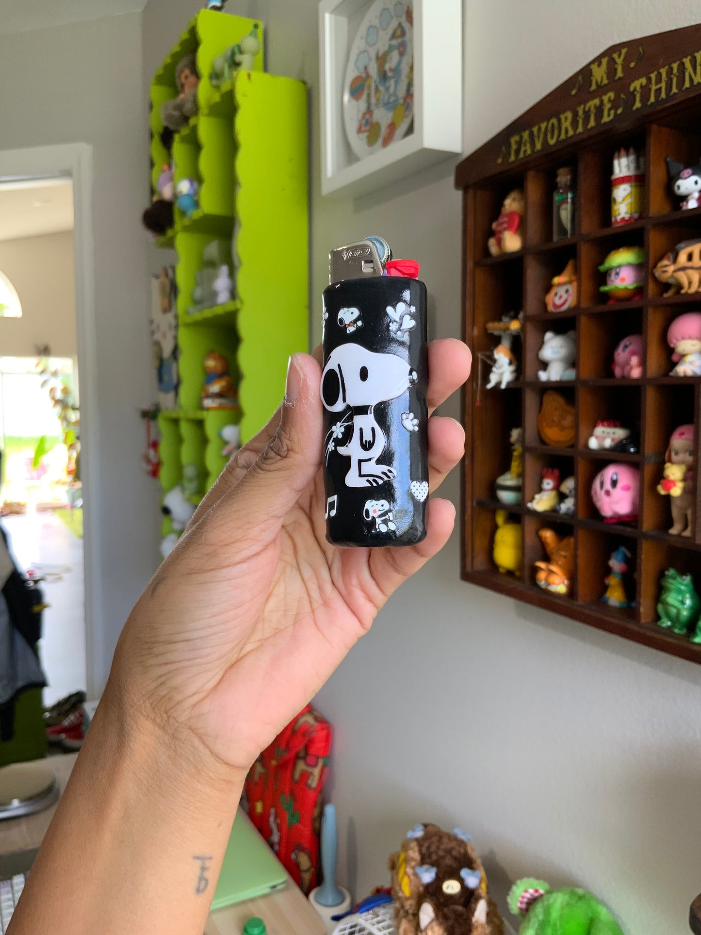 Snoopy Lighter Case w/ Lighter
