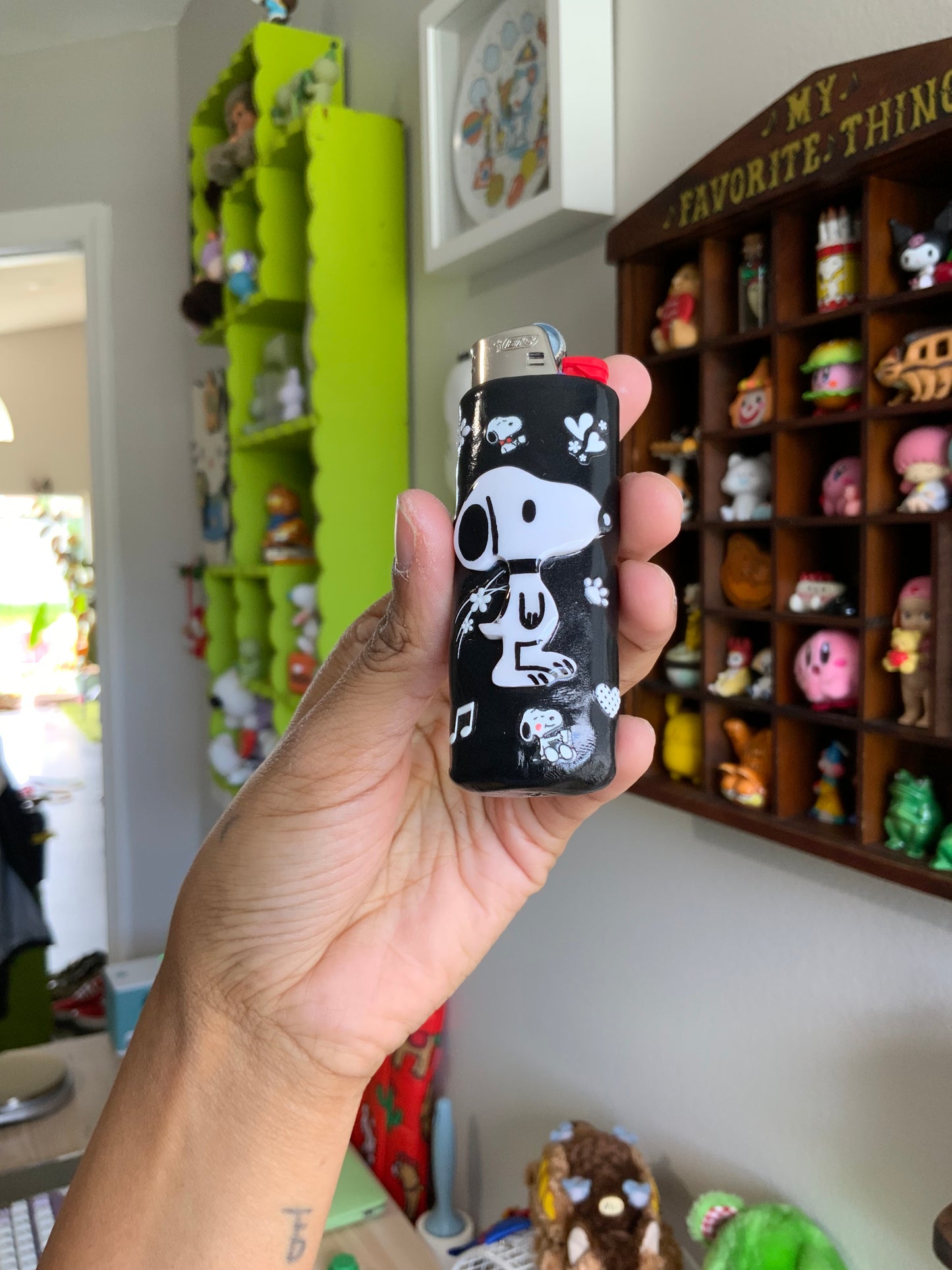 Snoopy Lighter Case w/ Lighter