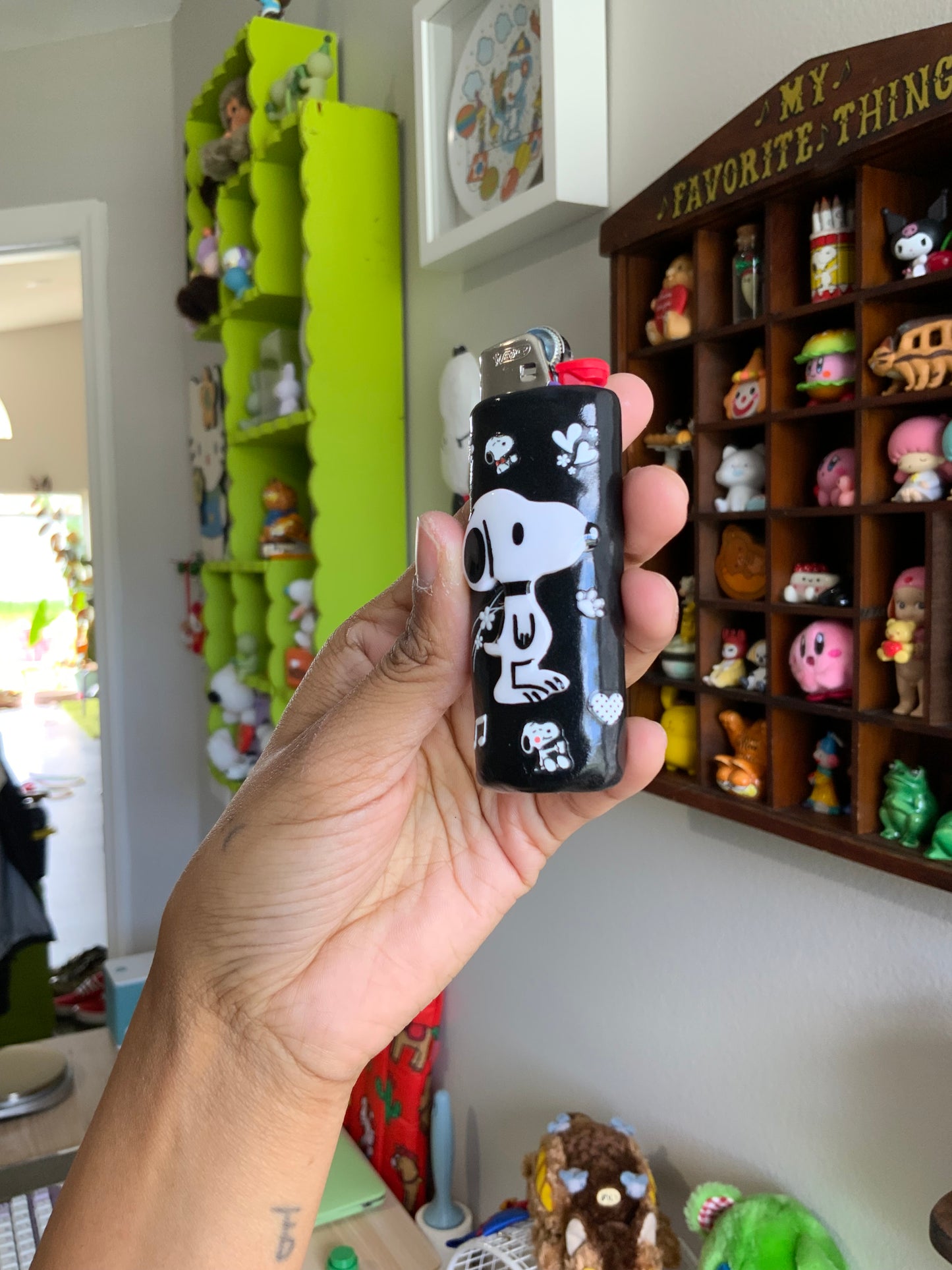 Snoopy Lighter Case w/ Lighter